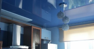 Натяжной потолок на кухню Карабулак, цена от 6336 руб.